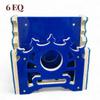 Radio Box for for 1,2,3,4,5,6,7,8, & 9 Equalizer and 1 Radio- Acrylic (Blue, 6EQ) view 3