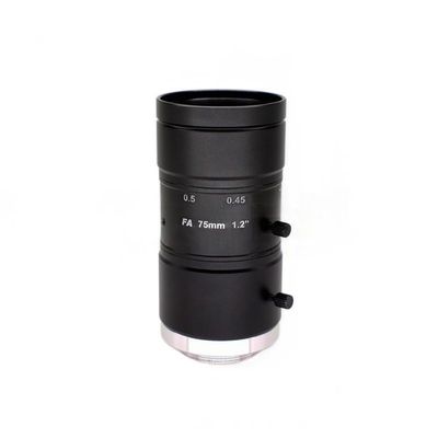 WxjnsIfcF Industrial Camera Lens 25 megapixel 1.2 inch C-Mount(75mm 25MP 1.2" C)