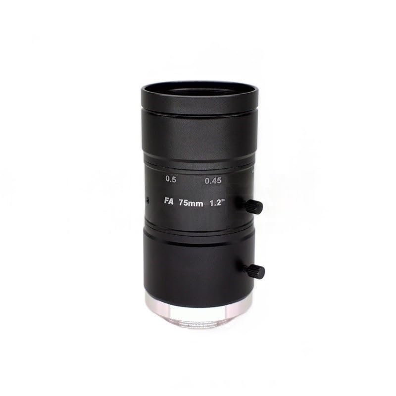 WxjnsIfcF Industrial Camera Lens 25 megapixel 1.2 inch C-Mount(75mm 25MP 1.2" C)