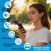 Lryusca Translation Earbuds Real Time AI-Powered 164+ Language, 3-in-1 Translator for Travel, Business, and Study, Wireless Noise Cancelling, Portable Design (Black) view 4
