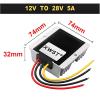 12V to 28V DC DC Boost Converters Step Up Power Supply Inverter 1-40A Voltage Regulator Stabilizer Module for Solar(5a Aluminum L) view 2
