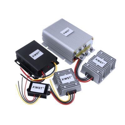 12V to 28V DC DC Boost Converters Step Up Power Supply Inverter 1-40A Voltage Regulator Stabilizer Module for Solar(25a Aluminum Pro M)