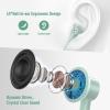 2 Pack USB Headphones for PC Laptop Magnetic 7.5ft Wired Earbuds,Computer Headset with Mic Control Mute Noise Isolate Cord in Ear Gaming Earphone for MacBook Pro Office Work School Zoom Chromebook view 4
