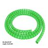 Spiral Cable Wrap -0.32In-6.56Ft Spiral Wire Wrap Cord Covers Bundle Sleeve Hose for Computer Electrical Wire Organizer(Dia 8mm-Length 2m,Green 1PCS view 2