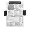 Aluminum Pilot Kneeboard With Long Metal Clip And Elastic Strap, IFR/VFR Aviation For Flight Data Recording And Holding Charts And Forms During Flying(IFR+A) view 3