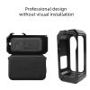 Metal Protective Cage Case for DJI Osmo Nano Aluminum Alloy Protective Housing Bezel Frame with a Cold Shoe Port and 1/4 Screw Port Camera Expansion Shell Accessories view 4