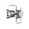GJZDPMY TV Stand Tv Wall Mount Tv Wall Mount, Full Motion Articulating TV Wall Mount Bracket, for 32-60 Inch (48-459mm) LED, Max Load 35kg view 2