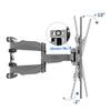 GJZDPMY TV Stand Tv Wall Mount Tv Wall Mount, Full Motion Articulating TV Wall Mount Bracket, for 32-60 Inch (48-459mm) LED, Max Load 35kg view 3