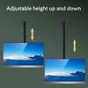 GJZDPMY Tv Mounting Bracket Tv Ceiling Mount Bracket - Adjustable LCD Tv Ceiling Mount for 40-75 Inch Flat Panel Tvs, Multiple Patterns Tv Stand Mount500-1000mm view 2