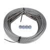 Getanye 2PCS N372 Equalizer Cables 30' 1/2" Replacement for Rotary Lift SPO10 Model BH-7529-86 BH7529-86 Diameter 5/16" view 1