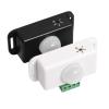 DC 12V 24V 6A Infrared PIR Motion Sensor Detector Switch Automatic Infrared PIR Motion Sensor Switch for LED Strip Light Lamp(Black,2pcs) view 2