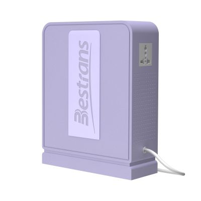 BESTRANS 1000W Step Up Transformer 110v to 220v Converter, Heavy Duty Voltage Converter 110v-120v to 220v-240v with Dual Outlets, Overload Protection & Ultra-Quiet for Home Appliances, Light Purple