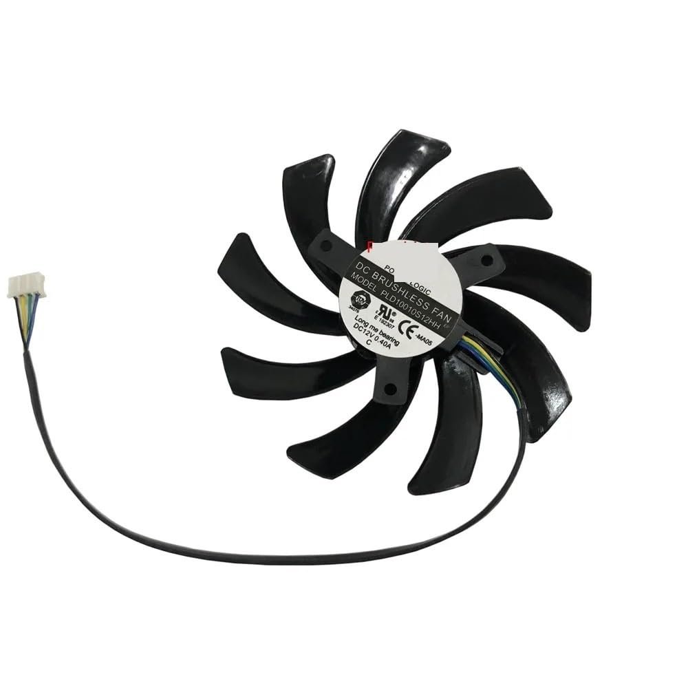 95mm 4Pin PLD10010S12HH Graphics Card Fan GPU Cooler for MSI for GTX 1070 for AERO ITX 770 760 R9 280X 290X(DIY PLD10010S12)