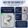 FYNK Open Ear Earbuds with Touch Screen  60mAh Over The Ear Earbuds with v5.4 Bluetooth Having 420mAh Charging Box | Safe Listening with 8 Hours Play Time view 2