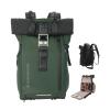 Besnfoto Camera Backpack, Waterproof Travel Camera Bag for Photographer Expandable Roll Top Photography Case for DSLR SLR Mirrorless Camera Fit up to 15.6 inch Laptop with Rain Cover view 1