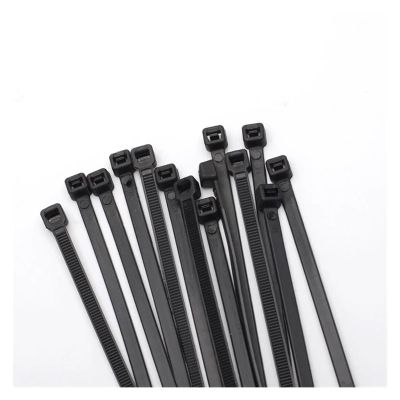 100pcs Self-locking Plastic Nylon Cable Tie Organiser Wire Organizer And Cables Zip Cable Management(Black,4x150mm)
