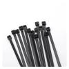 100pcs Self-locking Plastic Nylon Cable Tie Organiser Wire Organizer And Cables Zip Cable Management(Black,4x150mm) view 1