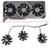 3PCS 75MM 4PIN Cooling Fan for ASUS TUF Gaming X3 RX 5700 XT RX5700 Graphics Card Fan FD8015U12S GPU Fan(3PCS) view 2