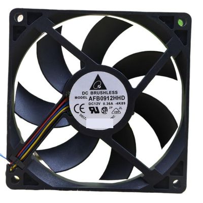 for Delta for Afb0912hhd 9cm 9020 12V 0.36a 4-Wire PWM Intelligent Speed Control Fan