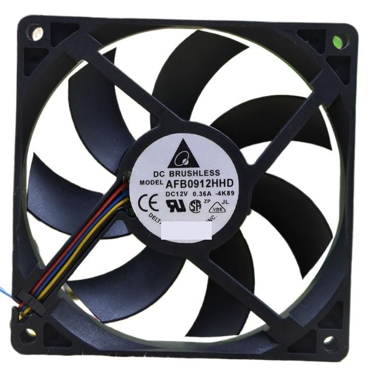 for Delta for Afb0912hhd 9cm 9020 12V 0.36a 4-Wire PWM Intelligent Speed Control Fan