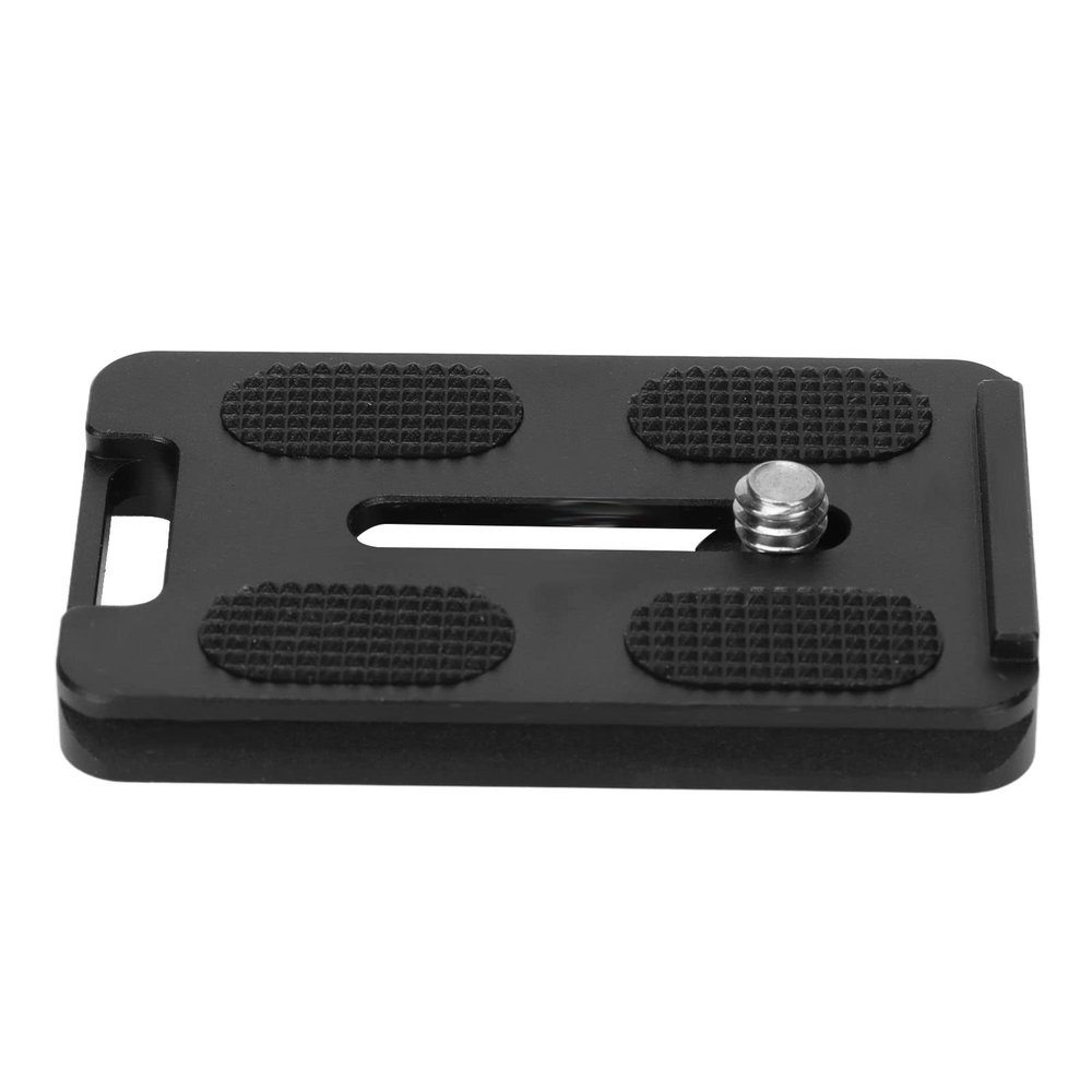 ciciglow Tripod Storage Case Plate, 1/4in Screw Camera Storage Case Clamp Camera Tripod Mount Adapter Anti Spinning DSLR Accessories Fit for