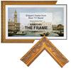 Stylespace Baroque Gold 75" TV frame - Compatible ONLY with Samsung The Frame TV and Pro TVs (Fits 2021-2026 models, model codes:75LS03A/B/C/D/FA/FW) view 1