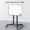 GJZDPMY TV Stand Mobile TV Cart Rooling TV Stand with Wheels for 32 to 65 Inch TVs, Movable Monitor Holder for Home Office, Max VESA 400x400mm view 3