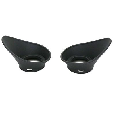 LJSM Lab Microscope Slides 2pcs Soft Eyepiece Eye Guards Inner Diameter 34-56 Mm Eye Shield Microscope Microscope Parts(Type 3)