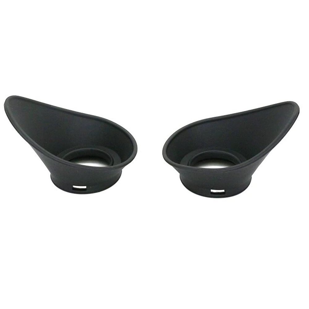 LJSM Lab Microscope Slides 2pcs Soft Eyepiece Eye Guards Inner Diameter 34-56 Mm Eye Shield Microscope Microscope Parts(Type 3)
