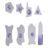 8PCS LCD Screen Spudger Stainless Steel Reusable Ultra Thin Opening Pry Card Tool for Curved Screen Smartphones Tablets Game Consoles Notebooks view 3