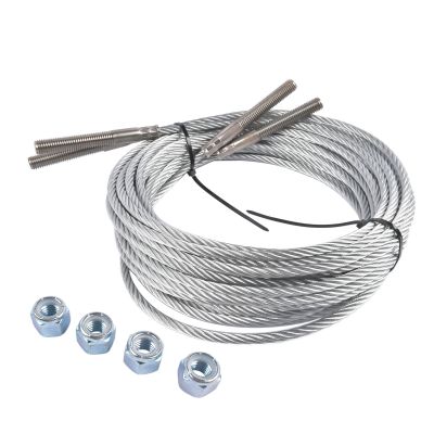 Getanye 2PCS N374 Equalizer Cables 30' 3 3/16'' Replacement for Rotary Lift SPO10 Equalizer Cables SP7529-89 SP-7529-89, 5/16" Diameter