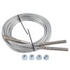 Getanye 2PCS N374 Equalizer Cables 30' 3 3/16'' Replacement for Rotary Lift SPO10 Equalizer Cables SP7529-89 SP-7529-89, 5/16" Diameter view 3