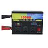 1000W high Power Modified Wave Inverter 12V 24V 48V 3 sockets 4USB with LED(48V to 220V) view 2