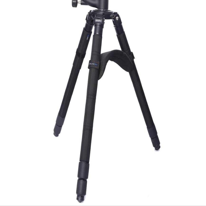 Rolanpro No Axis Tripod Shoulder Pads Shielding Sleeve Case Shoulder Pads Tripod Pretection Sleeve Case Cover for RRS TVC-45-#Black Waterproof