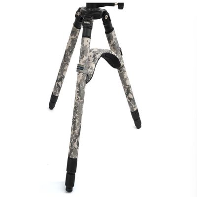 Rolanpro No Axis Tripod Shoulder Pads Shielding Sleeve Case Shoulder Pads Tripod Pretection Cover for LEOFOTO LM-324C-#UCP Grey camo Waterproof