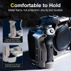 YANZUO Full Camera Cage for Canon EOS R5, Lightweight 6061 Aluminum Alloy Rig Stabilizer with Cold Shoe Mount, Arca-Swiss Base & 1/4" Threaded Holes for Gimbal, Video Filming (Titanium) view 4