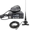 Mini CB Radio with Antenna Combo Kit for Truckers, AT-505PRO 40-Channel Long Range Two-Way Radio w/VOX, PA System view 1
