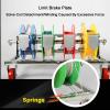 4/5/6 Axle Cable Caddy,Electrical Wire Spool Holder Cart,Wire Spool Rack with Wheels,Independent Bearing for Retail Industrial Wire Pullers(6 reel) view 3