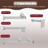 Yard Security Camera Poles for 4 Camera, 3.0 3.5 4.0 4.5 5.0 6.0 m Long Universa Camera Pole with 4 Mounting Arms, Surveillance Monitoring Pole(4.5 m (14.8 ft)) view 2