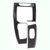 for BMW X3 X4 G01 G02 2018-2020 Car Center Console Gear Shift Decoration Panel Cover Trim ABS Plastic Stickers Accessories Carbon Fiber Black view 1