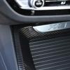 for BMW X3 X4 G01 G02 2018-2020 Car Center Console Gear Shift Decoration Panel Cover Trim ABS Plastic Stickers Accessories Carbon Fiber Black view 3