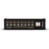 8 Port USB Docking Station, 8 Ports USB C Splitter, 10 Levels Brightness Adjustment, 1.54-inch IPS Color Screen, 8-Way Switch Total, Voice Control Function, for Phones, Tablets, and Gadgets view 1
