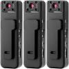 HIDEZHI Ultra HD 2-in-1 Sports Video & Audio Recorder, Sports Action Camera, 1080P Wearable Body Camera, IR Night Vision, Wide Angle, 5H Record, Clip-On Sports Recorder (3pcs) view 1