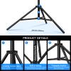 2Pack 118" /3m Heavy Duty Light Stands Spring Cushioned Tripod Stands Max Load Bearing: 10KG / 22LB Portable with Carry Bag for Photography Shooting Photo Video Studio view 4