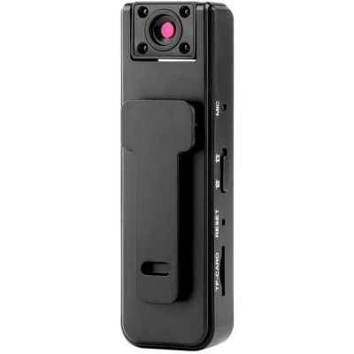 HIDEZHI Ultra HD 2-in-1 Sports Video & Audio Recorder, Sports Action Camera, 1080P Wearable Body Camera, IR Night Vision, Wide Angle, 5H Record, Clip-On Sports Recorder (1pcs)