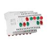 DUOCARA Din Rail Light Button Switch Ac Dc 12v 24v 110v 220v 230v 1a 2a 5a 6a Motor Start Stop Control Switch LED Indicate Light Module view 1
