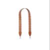 KOLOMOMO Handmade Epsom and Swift leather woven shoulder straps can be used for Bolide bags, 2424 bags (Gold White Silver Buckle) view 1