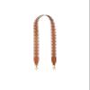 KOLOMOMO Handmade Epsom and Swift leather woven shoulder straps can be used for Bolide bags, 2424 bags (Gold White Gold Buckle) view 1