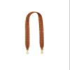 KOLOMOMO Handmade Epsom and Swift leather woven shoulder straps can be used for Bolide bags, 2424 bags (Gold Sesame Gold Buckle) view 1