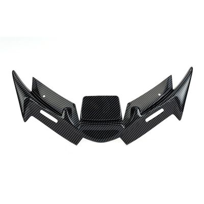 Applies to for Yamaha R15 V4 2022 Winglet Motorcycle Front Panel Winglet Fairing Fairing Wing Cover Motorcycle Accessory Parts(Carbon Fiber Color)